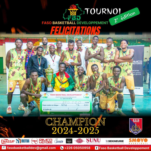FASO Basketball Développement – 2e Édition (4 octobre au 22 novembre 2025)