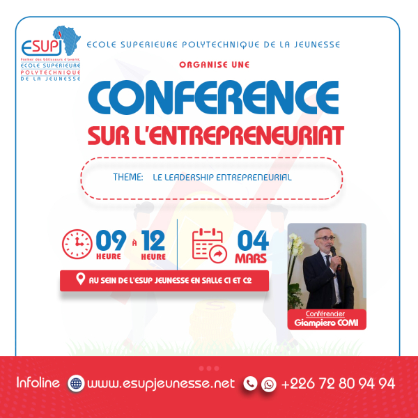 CONFERENCE EN ENTREPREUNARIAT