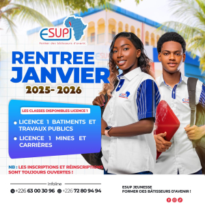 RENTR&Eacute;E ACAD&Eacute;MIQUE - JANVIER 2026