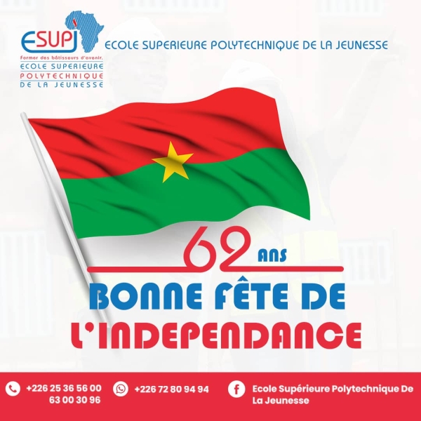 Bonne fête de l&#039;Indépendance du Burkina Faso