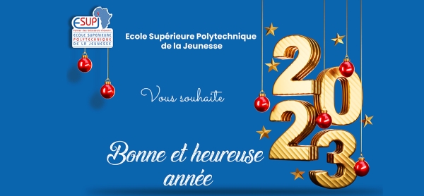 L&#039;ESUP JEUNESSE VOUS SOUHAITE UNE BONNE ANNEE 2023